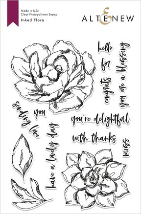 Inked Flora Stamp Set - RETIRING