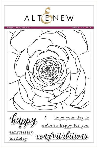 Mega Succulent Stamp Set - RETIRING