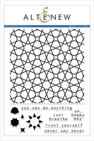 Moroccan Mosaic Stamp Set - RETIRING