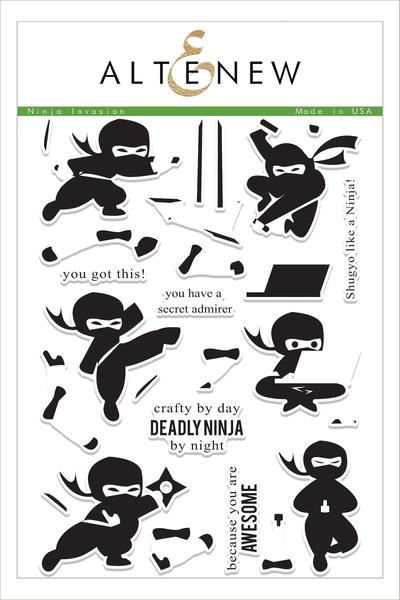 Ninja Invasion Stamp Set