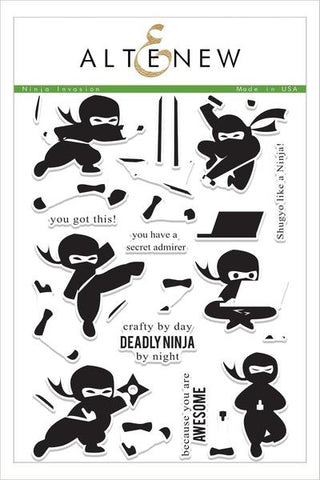Ensemble de tampons Invasion Ninja