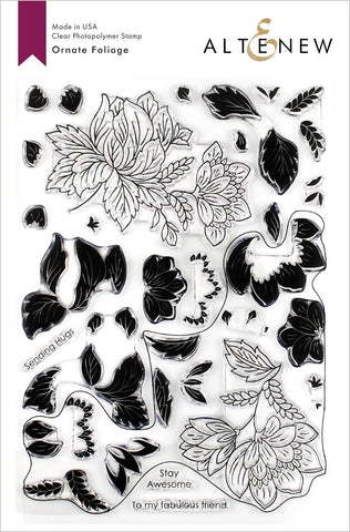 Ornate Foliage Stamp Set - RETIRING