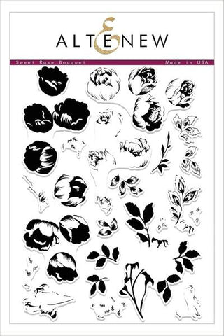 Sweet Rose Bouquet Stamp Set