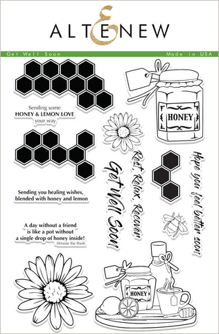 Get Well Soon Stamp Set - RETIRING