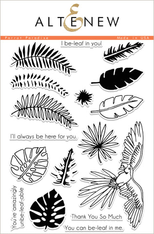 Parrot Paradise Stamp Set - RETIRING
