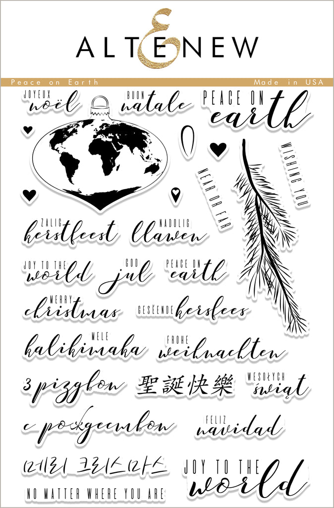 Peace On Earth Stamp Set