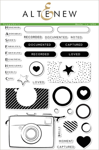 Snapshots Stamp Set - RETIRING