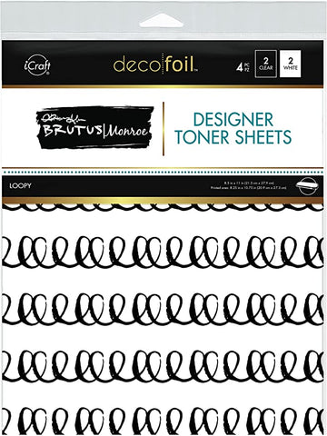 Designer Toner Sheets - Loopy