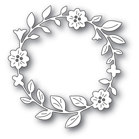 Bellflower Circle Wreath Craft Die