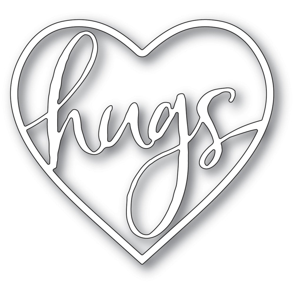 Hugs Loving Heart Craft Die
