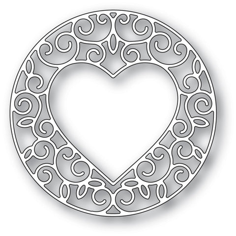 Gilded Heart Circle Craft Die