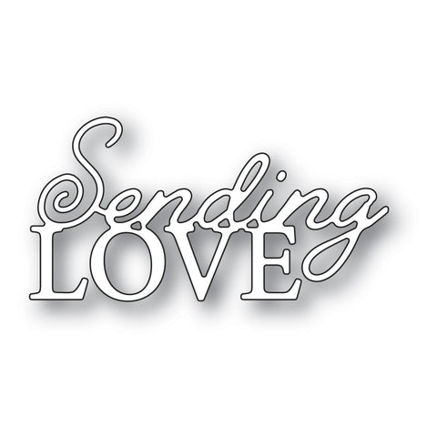 Matrice de découpe Sending Love Posh Script Craft