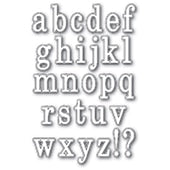 Matrice de découpe Alphabet Bennet