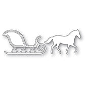 Horse and Sleigh Craft Die