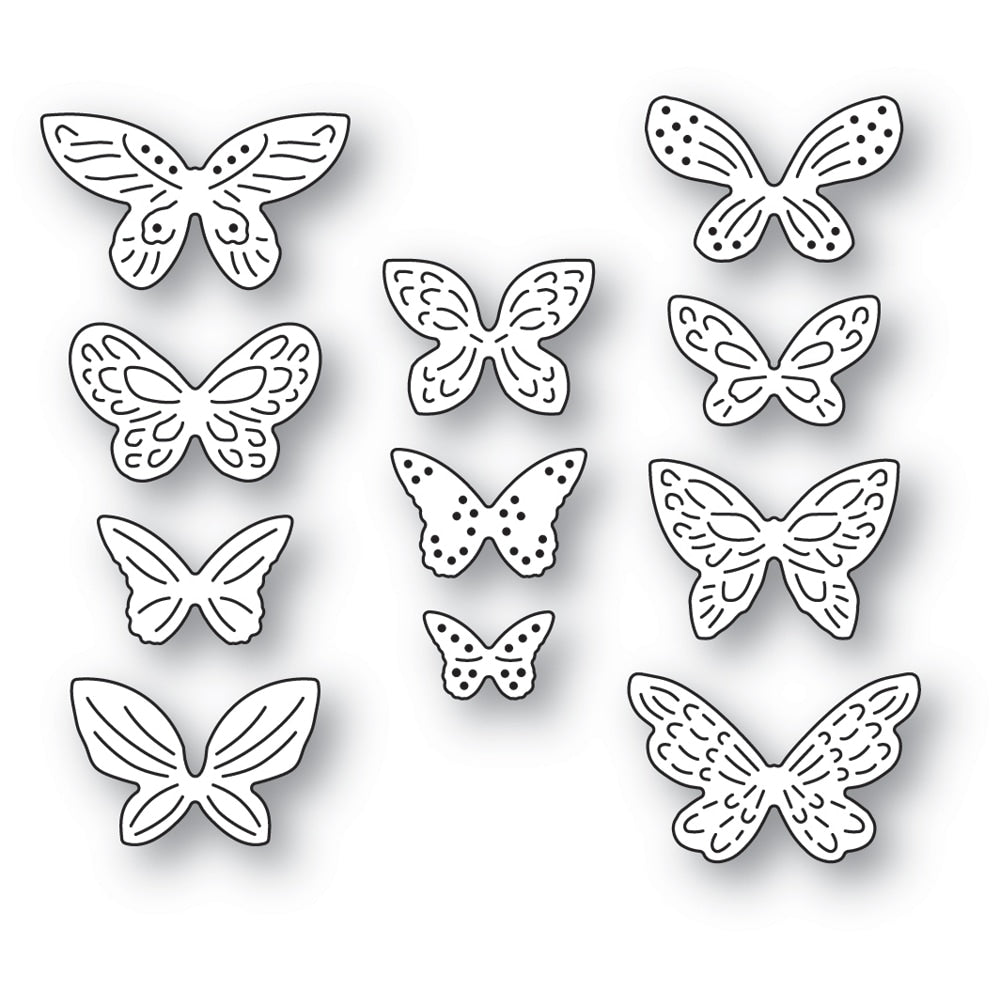Intricate Mini Butterflies