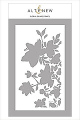 Floral Drape Stencil - RETIRING