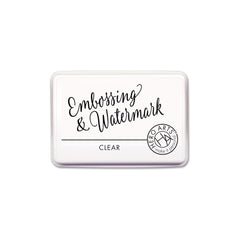 Clear Embossing & Watermark Ink