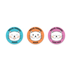 Friendly Cats Stickers*