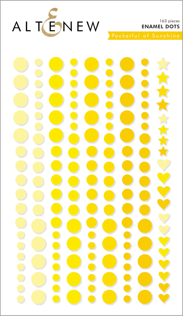 Pocketful of Sunshine Enamel Dots