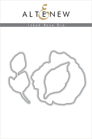 Inked Rose Die Set - RETIRING