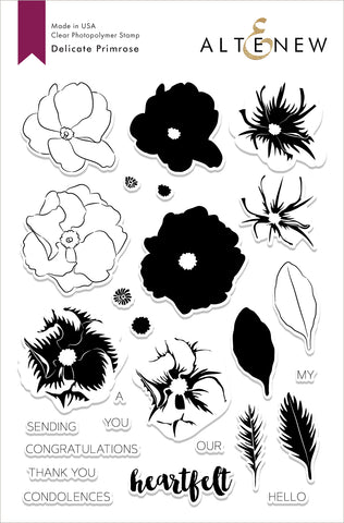 Delicate Primrose Stamp Set - RETIRING