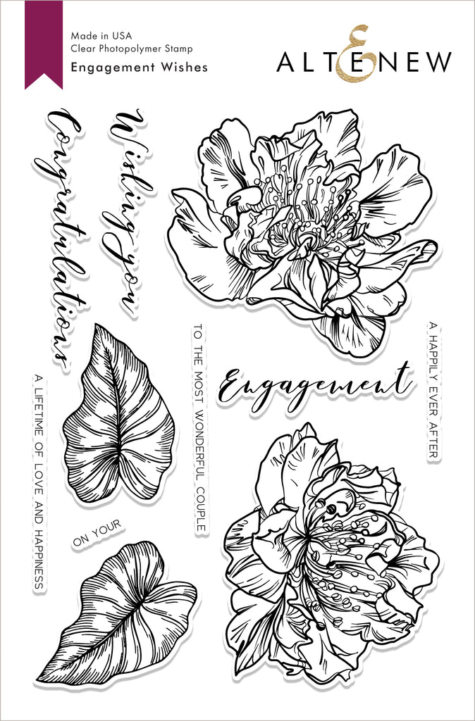 Engagement Wishes Stamp Set