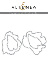 Ensemble de matrices de souhaits de fiançailles