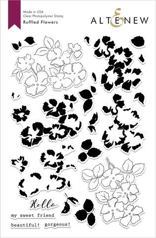 Ruffled Flowers Stamp Set