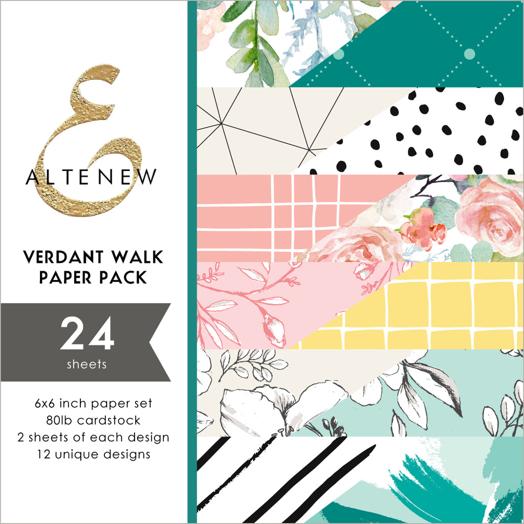 Paquet de papier Verdant Walk 6x6