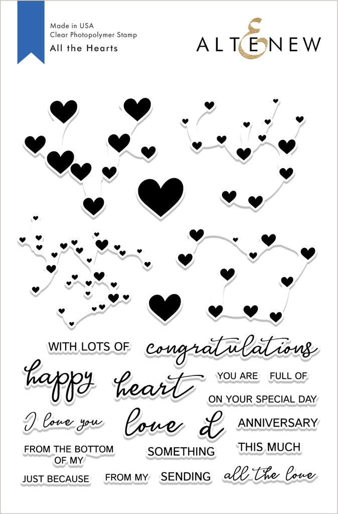 All The Hearts Stamp Set