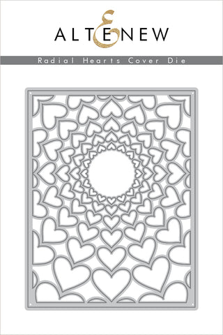 Radial Hearts Cover Die