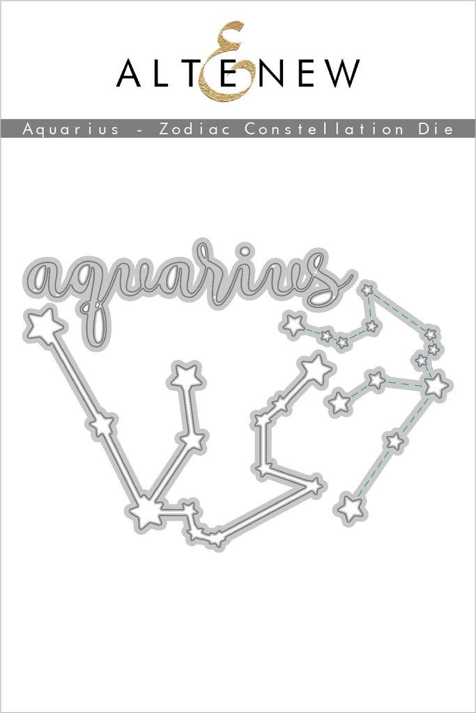 Aquarius Zodiac Constellation Die Set