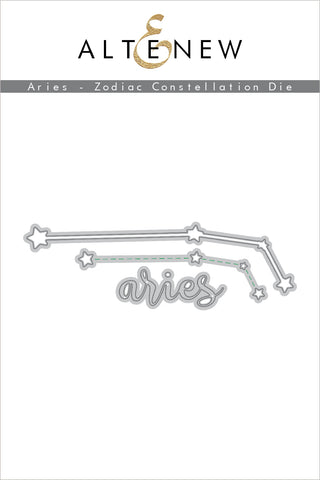 Aries Zodiac Constellation Die Set