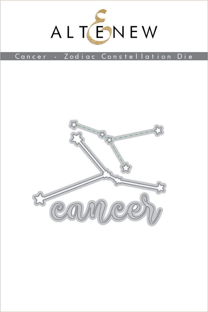 Cancer Zodiac Constellation Die Set