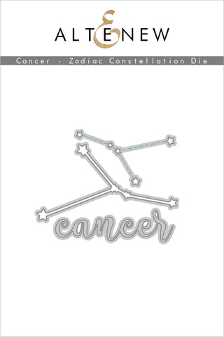 Ensemble de matrices Constellation du zodiaque du Cancer