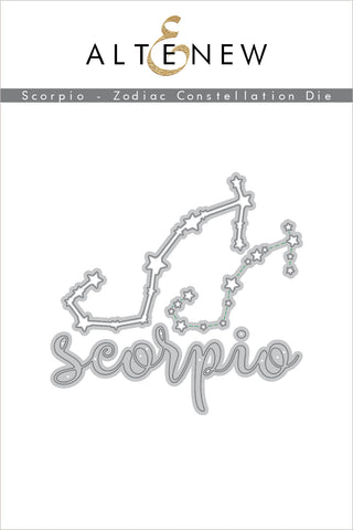 Scorpio Zodiac Constellation Die Set - RETIRING