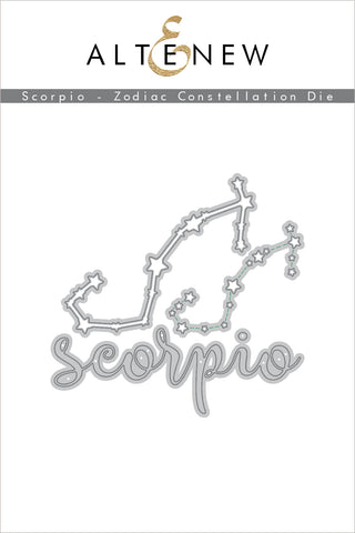 Scorpio Zodiac Constellation Die Set