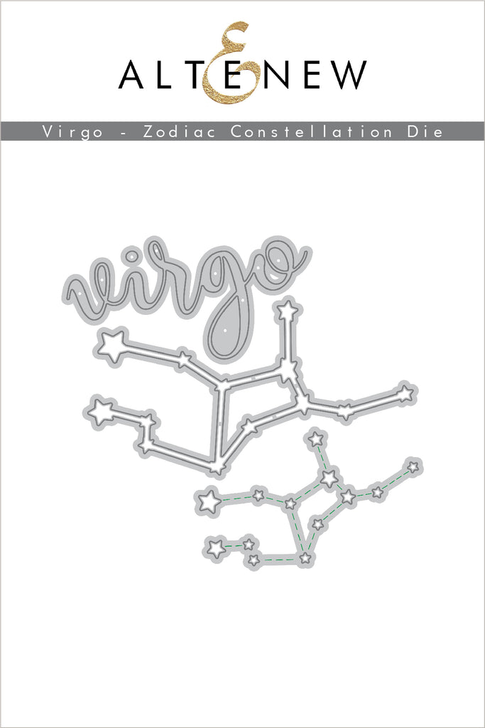 Virgo Zodiac Constellation Die Set