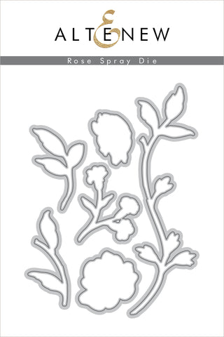 Rose Spray Die Set - RETIRING