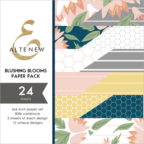 Pack de papier Blushing Blooms 6x6