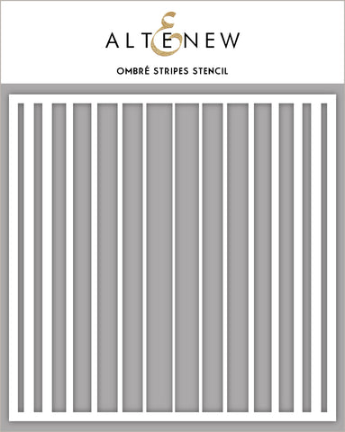 Ombre Stripes Stencil
