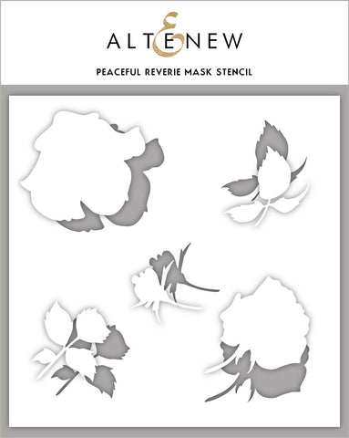 Peaceful Reverie Mask Stencil - RETIRING