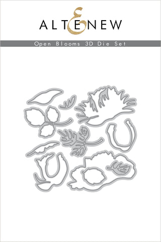 Open Blooms 3D Die Set
