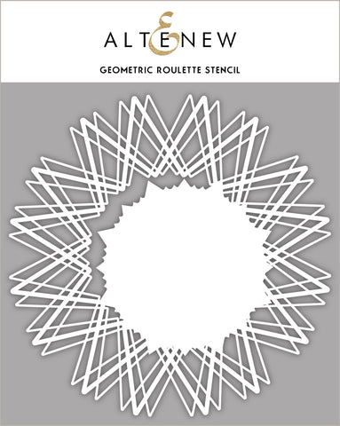Geometric Roulette Stencil