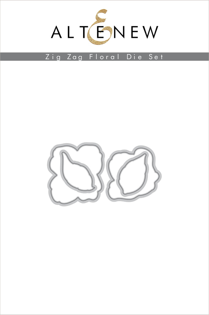 Ensemble de matrices florales Zig Zag