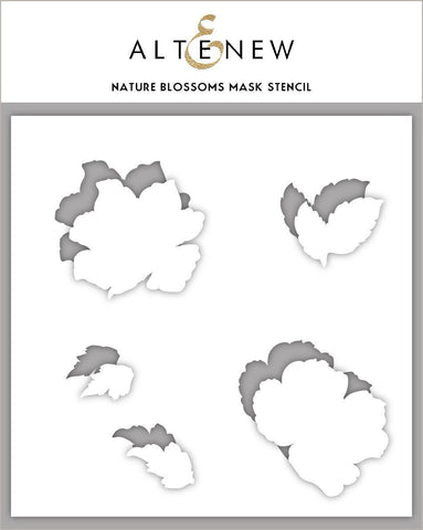 Nature Blossoms Mask Stencil