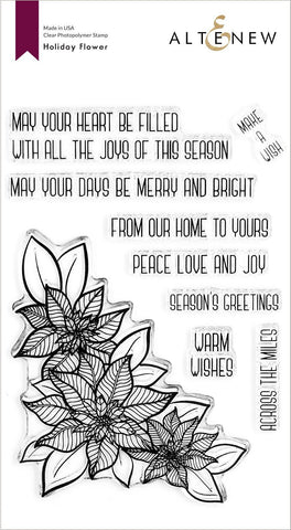 Holiday Flower Stamp Set - RETIRING