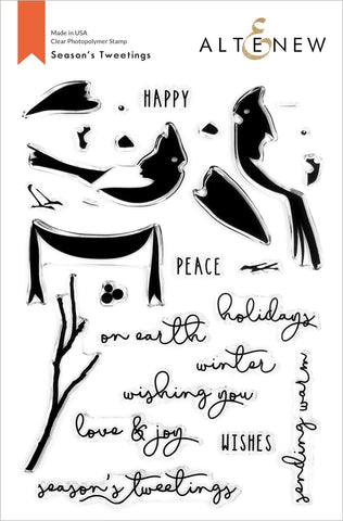 Season's Tweetings Stamp Set - RETIRING