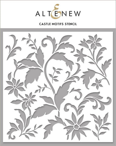 Castle Motifs Stencil