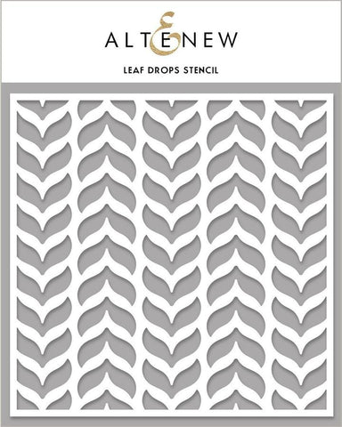 Leaf Drops Stencil - RETIRING